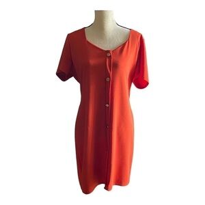 RAGDOLL-BURNT ORANGE COLOR SHIFT DRESS-SIZE 2X